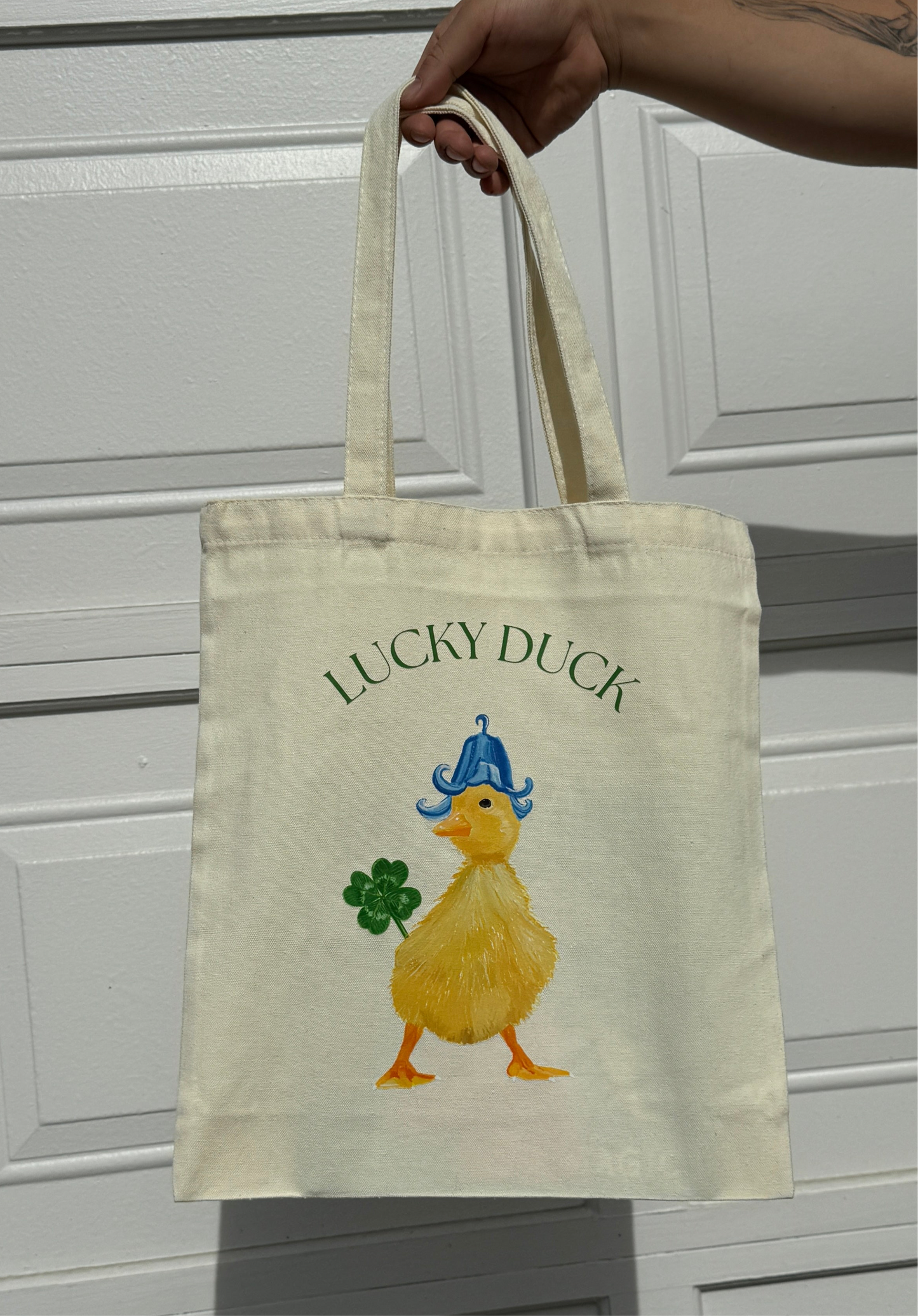 Lucky Duck Tote Bag