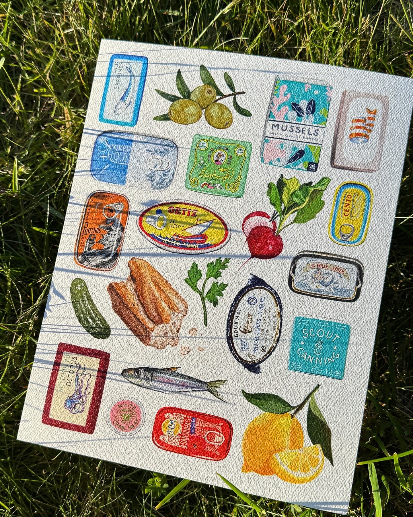 Tinned Fish Art Print