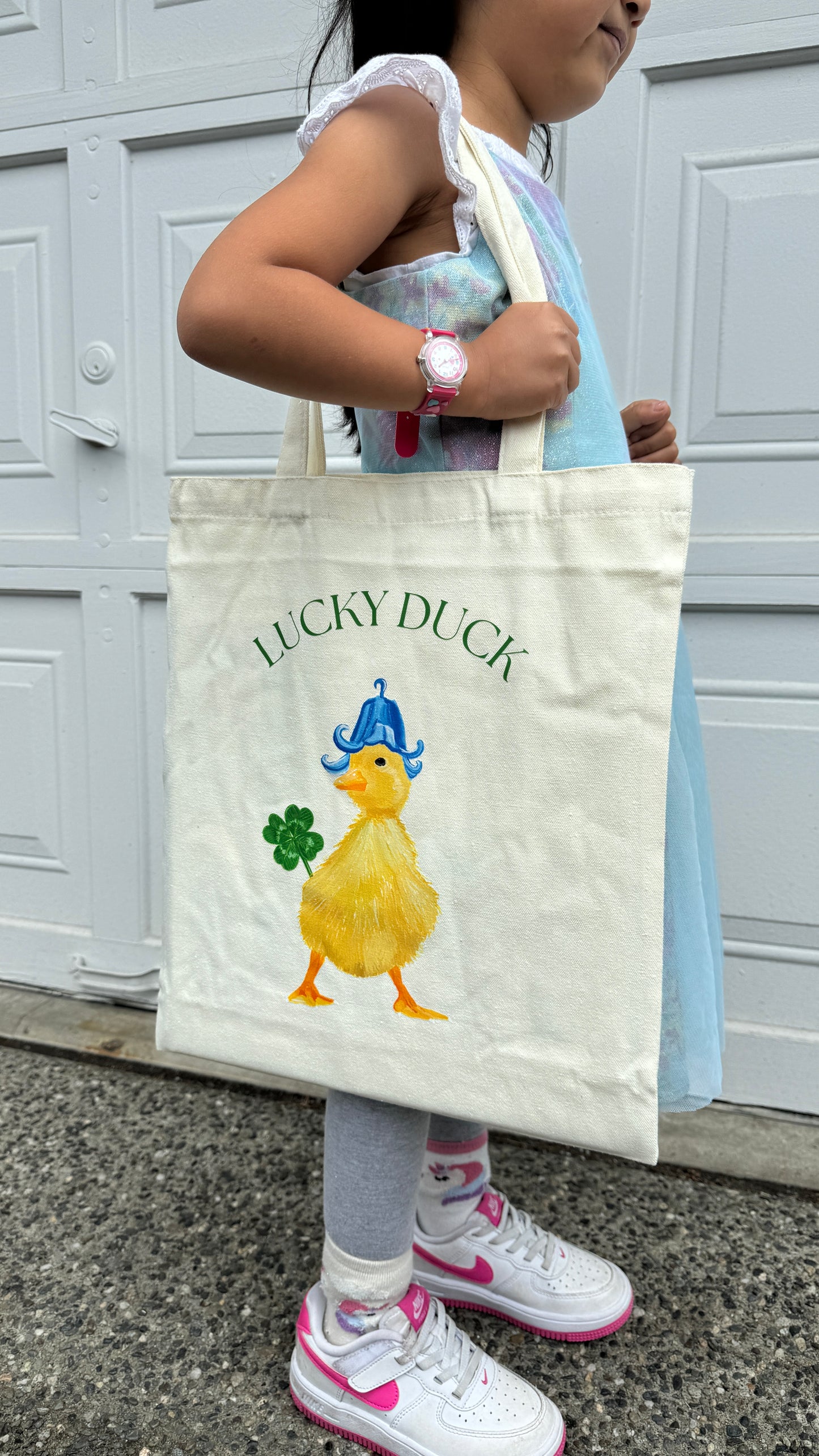 Lucky Duck Tote Bag