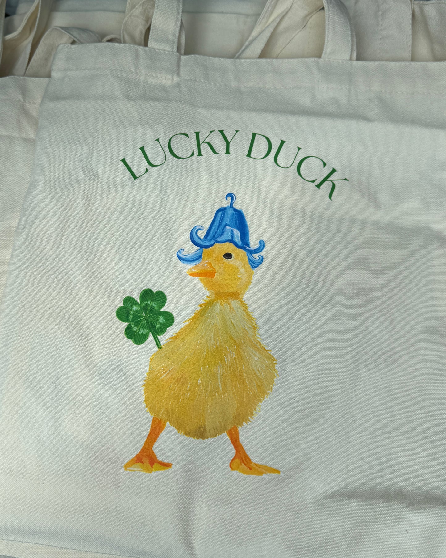 Lucky Duck Tote Bag