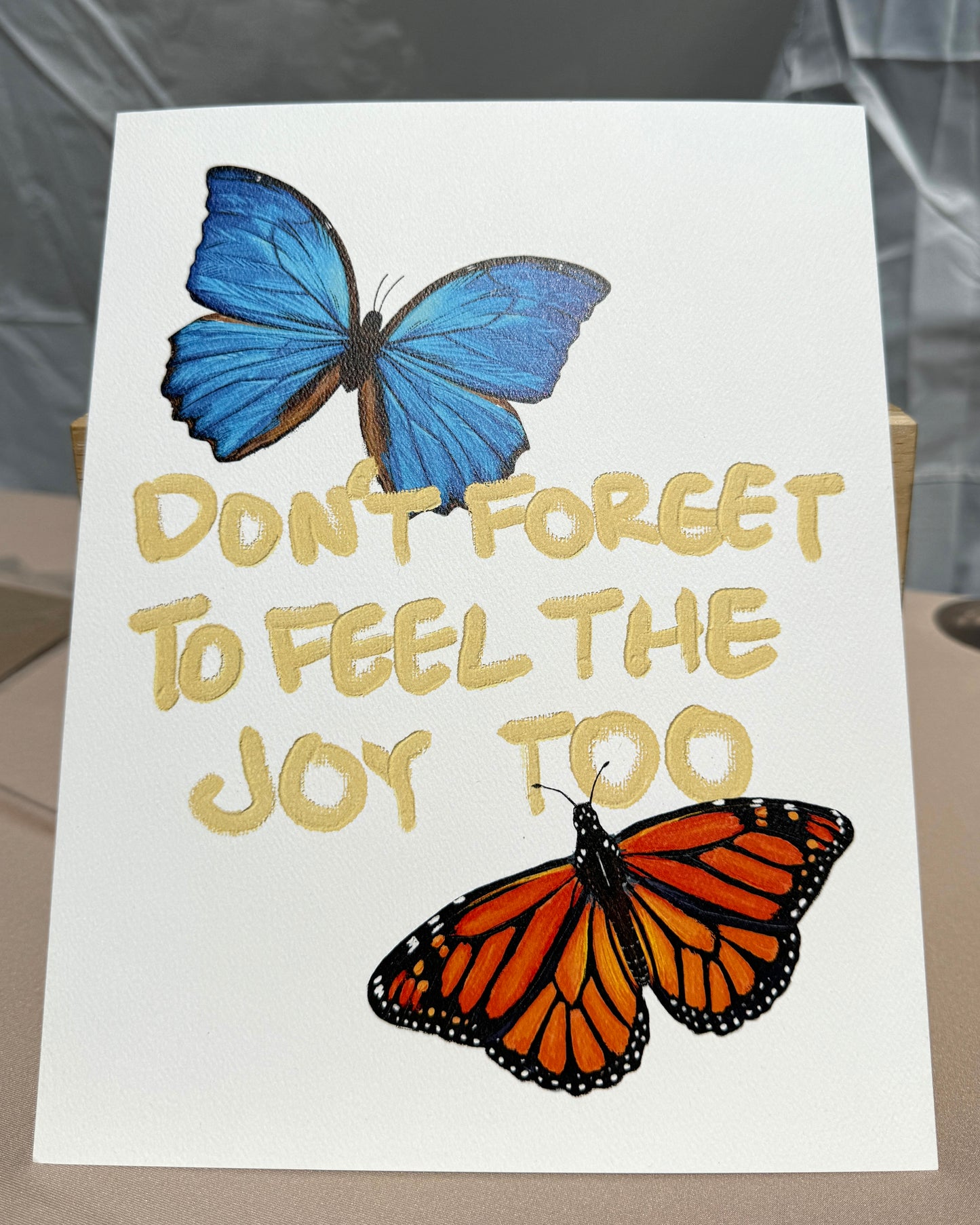 Don't Forget Joy Print