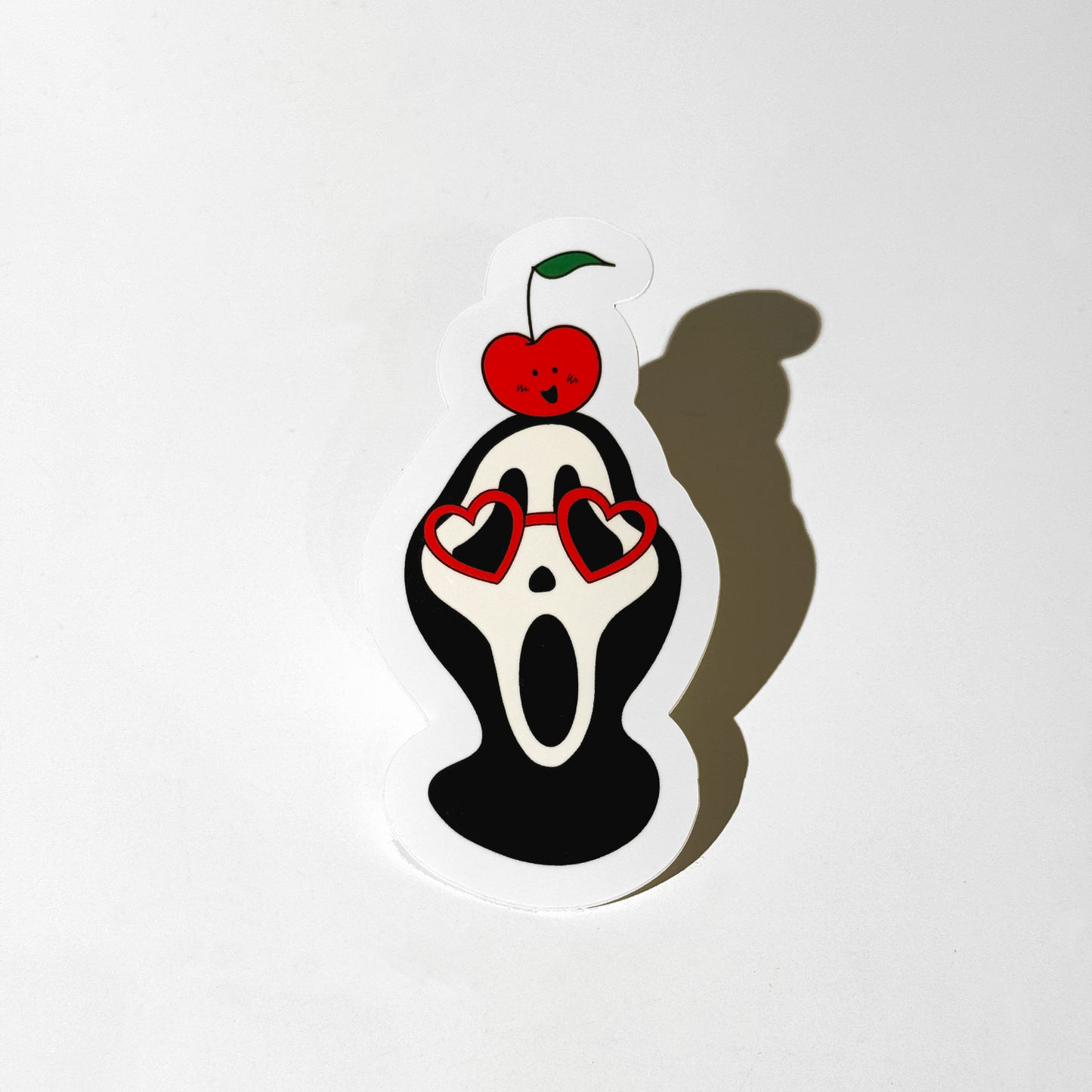 Scream Cherry Sticker