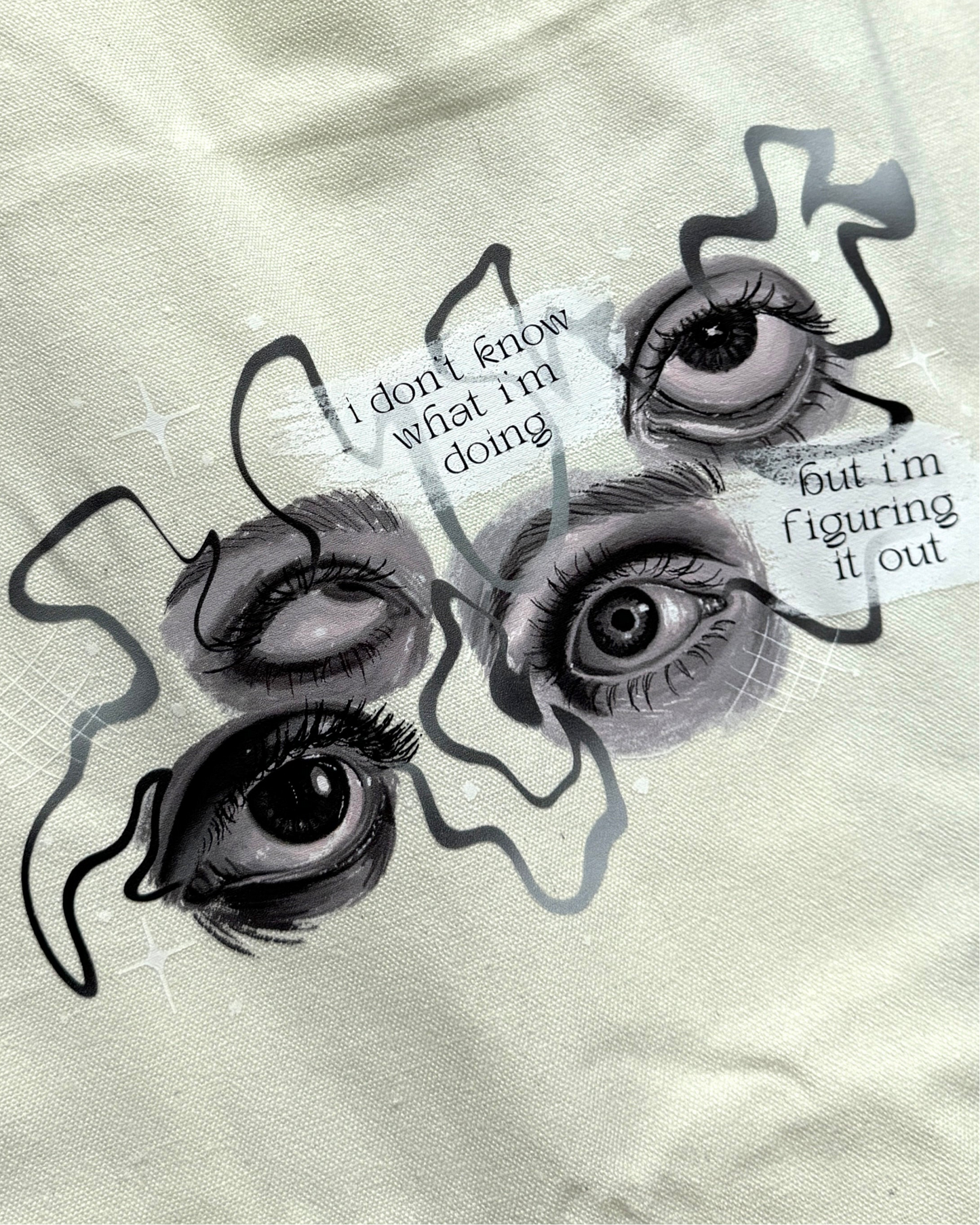 Melty Eyes Tote Bag