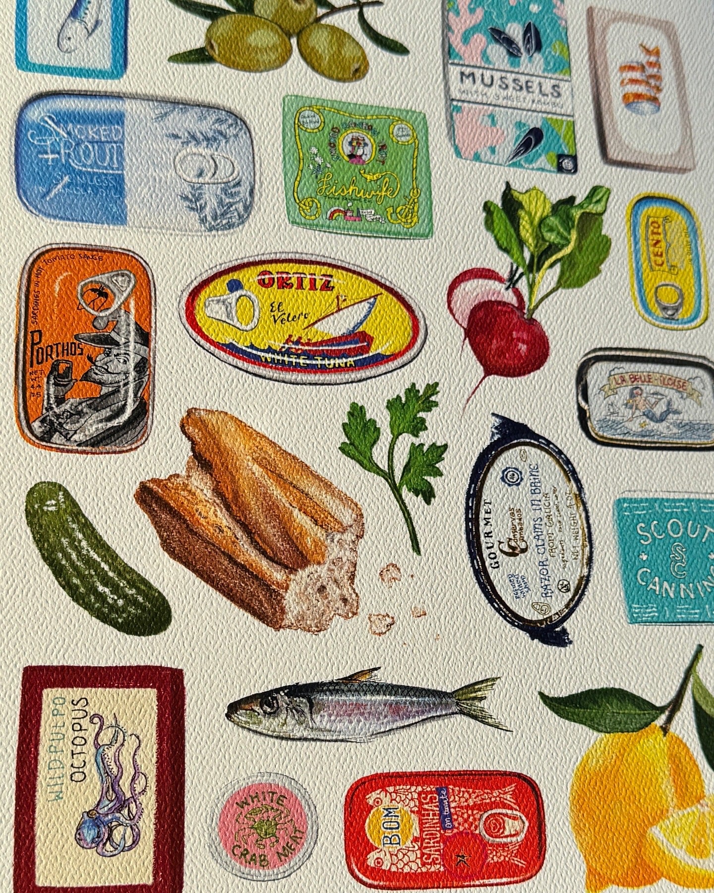 Tinned Fish Art Print