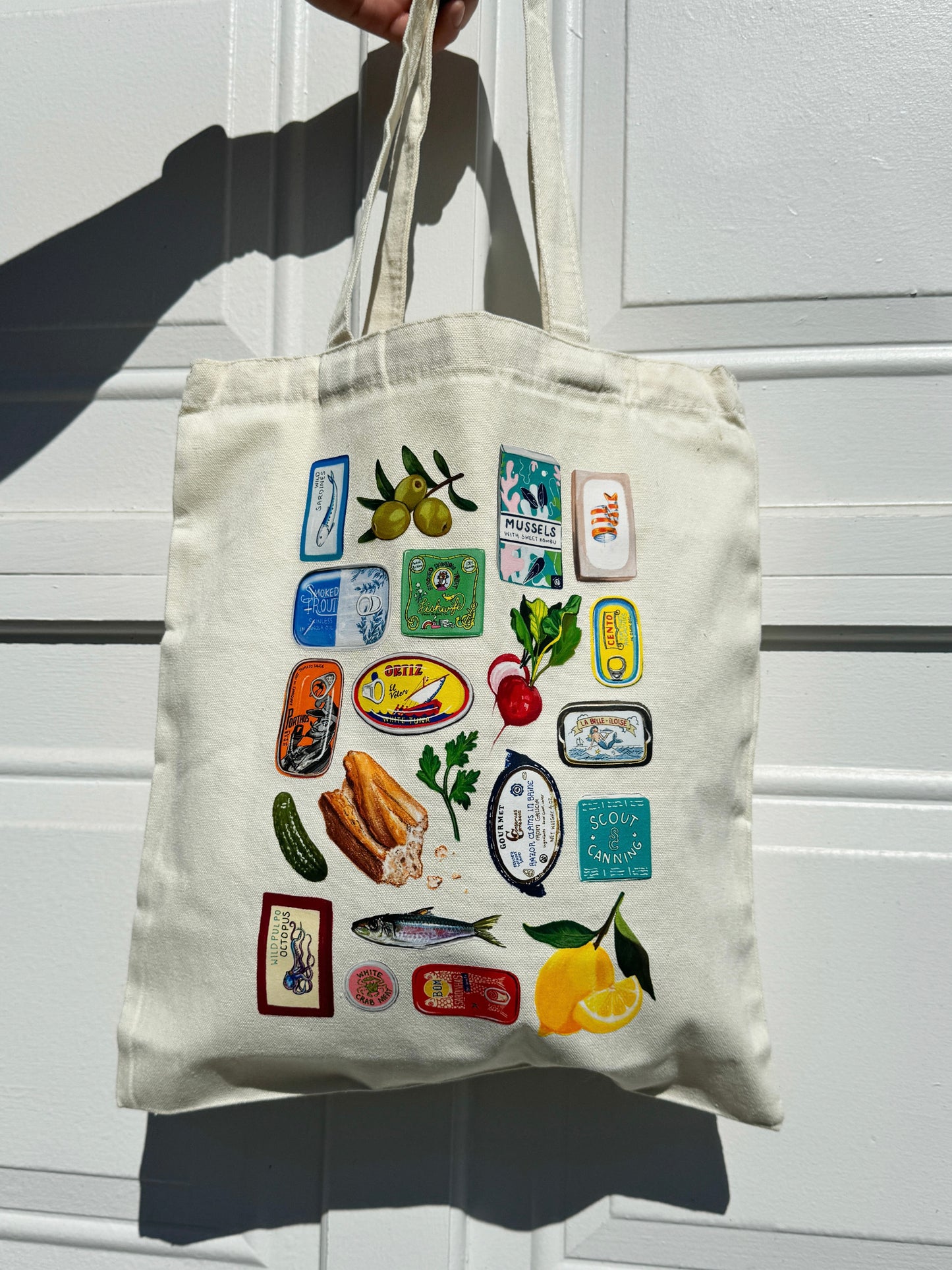 Tinned Fish Tote Bag