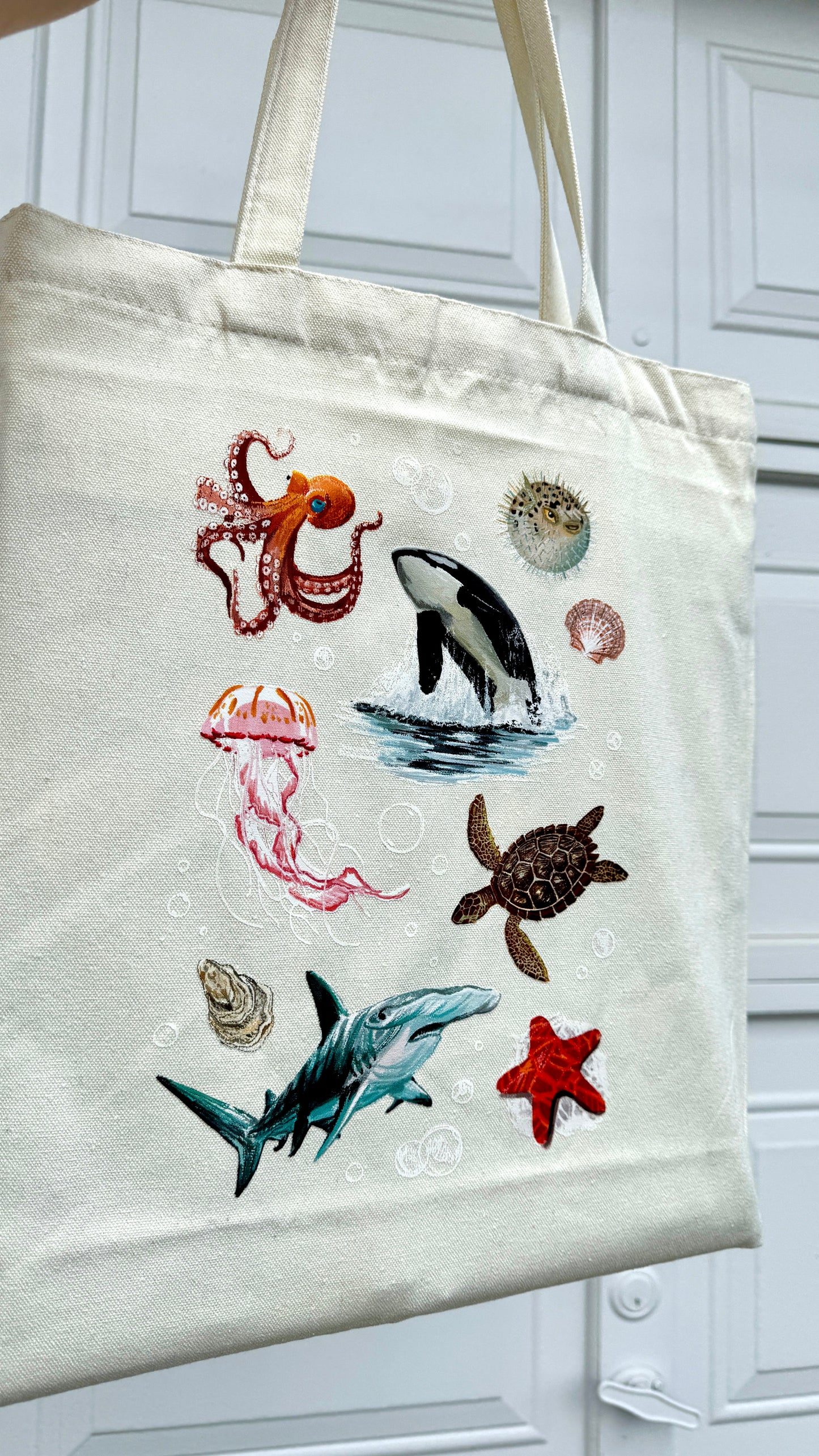 Marine Life Tote Bag