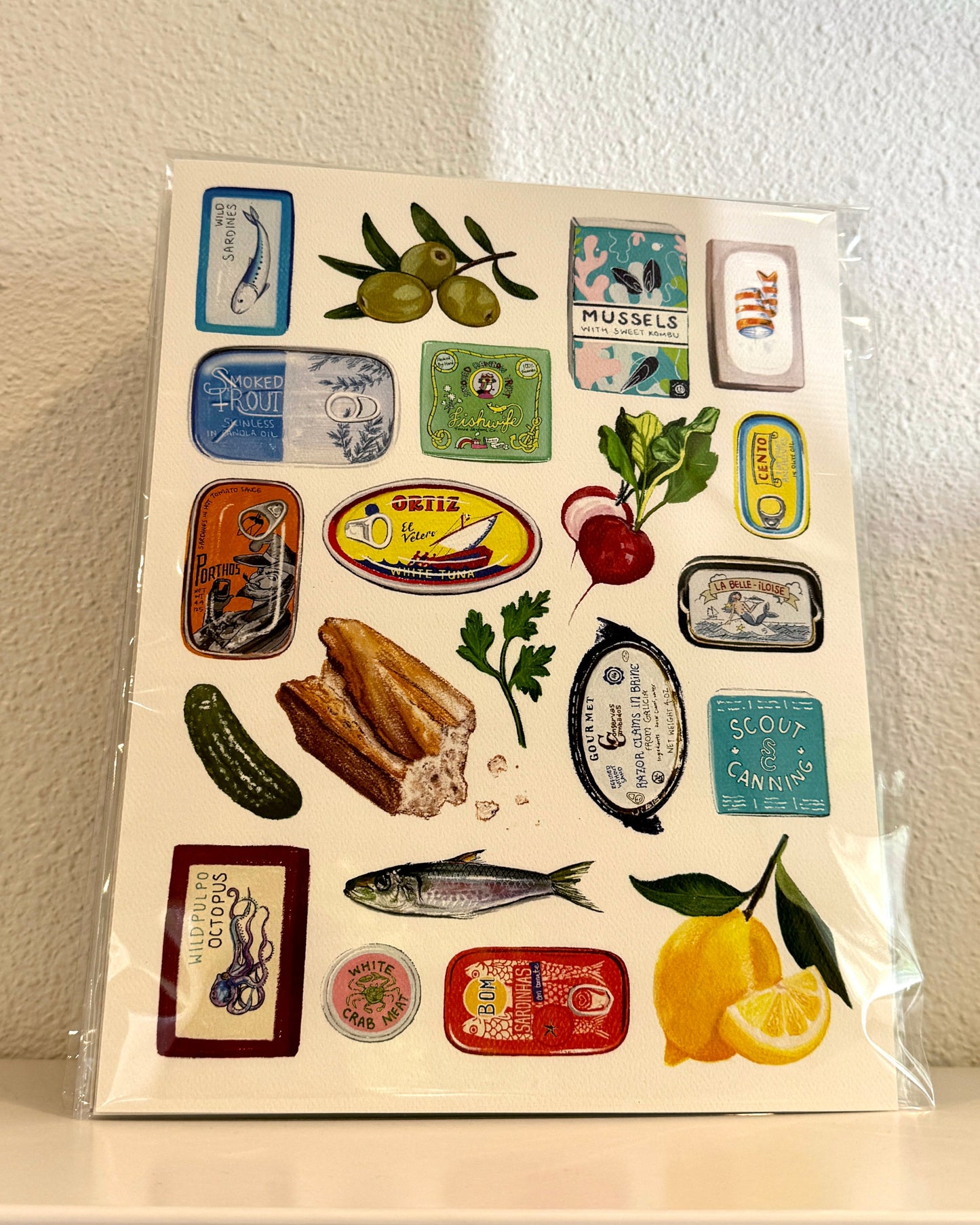 Tinned Fish Art Print