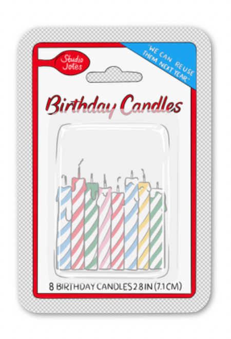 Birthday Candle Stickers