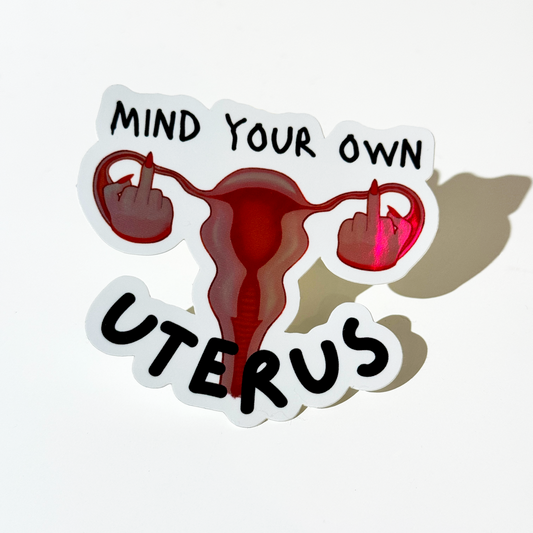 Mind Your Own Sticker