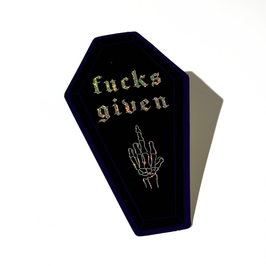 Fucks Given Sticker