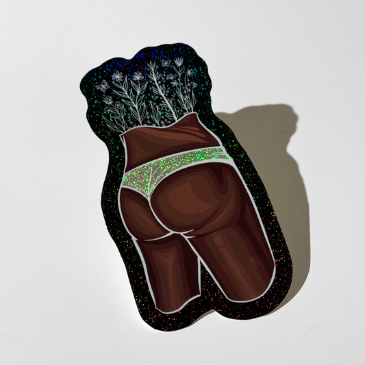 Sparkle Butt Sticker